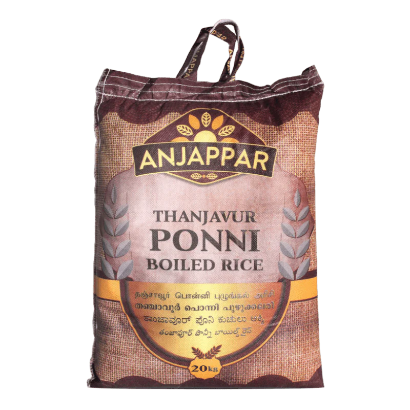 Anjappar - 10kg Thanjavur Ponni Boiled Rice
