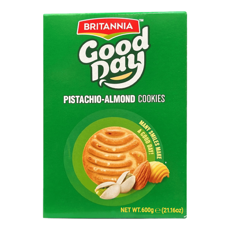 Britannia – 600 g (8 x 75 g) Good Day Pistazie & Mandel