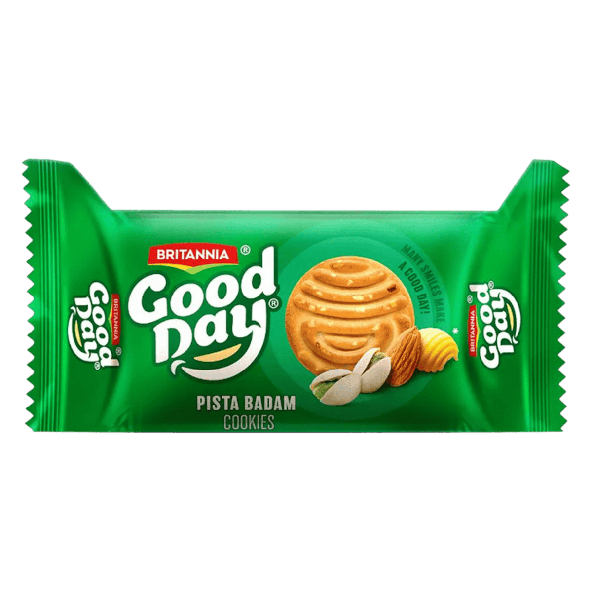 Britannia – 72 g Good Day Pistazien- und Mandelkekse