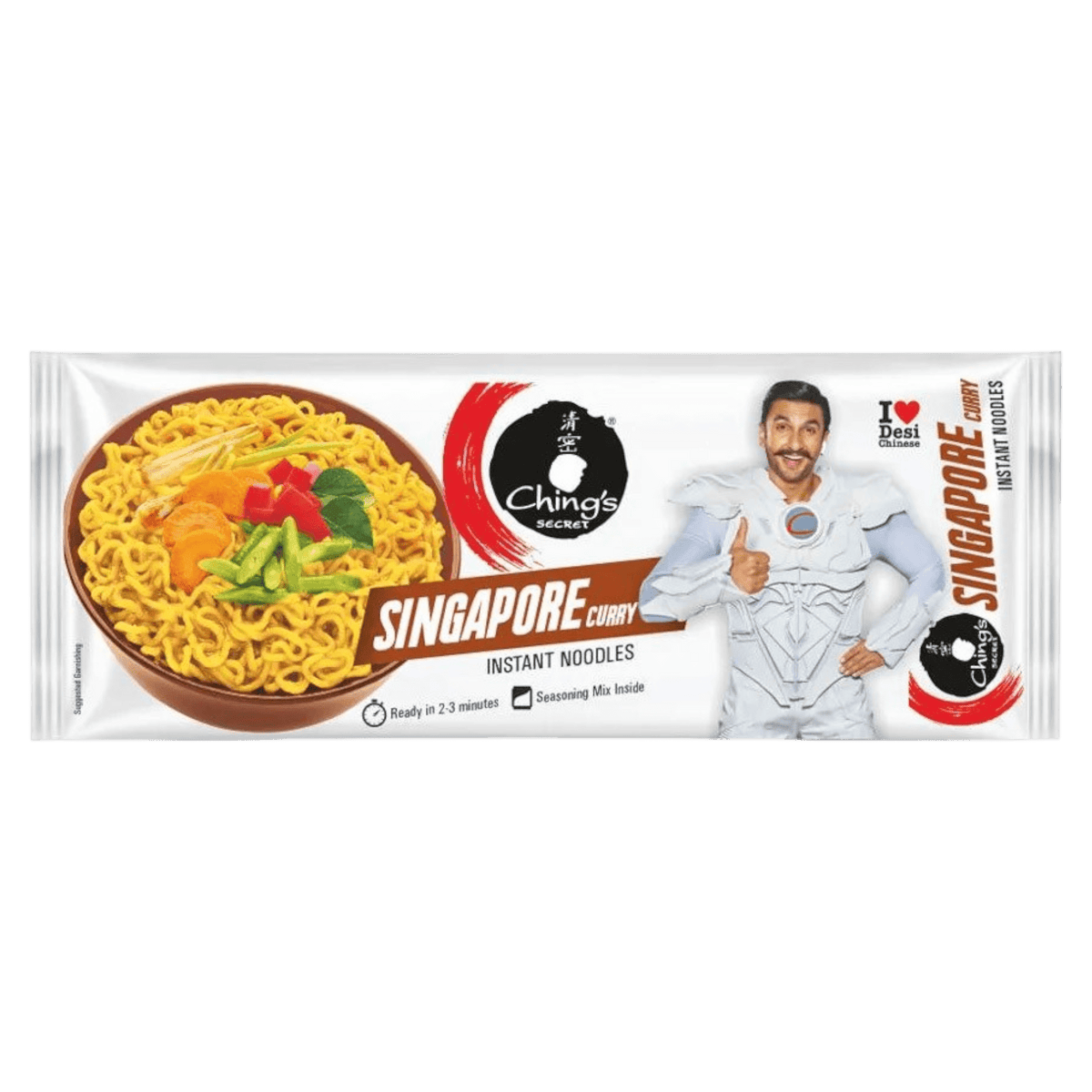Ching's Secret – 240 g Instantnudeln Singapur-Curry