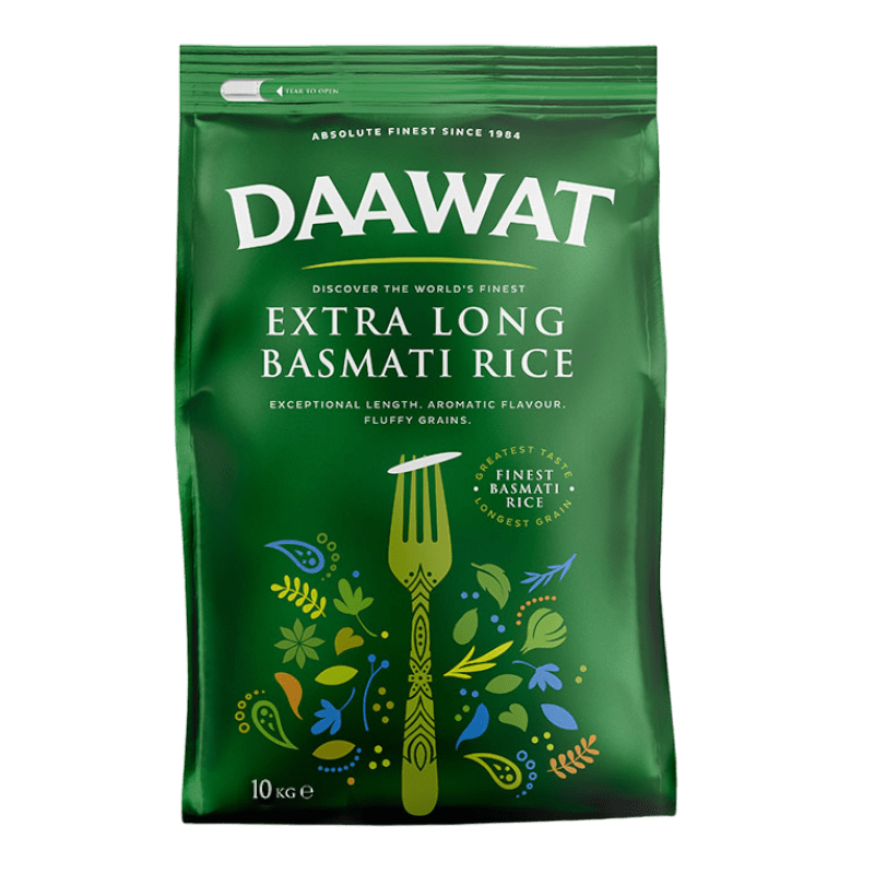 Daawat – 10 kg Basmatireis, extra lang