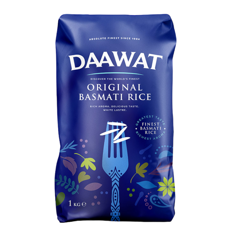 Daawat – 1 kg Original-Basmatireis