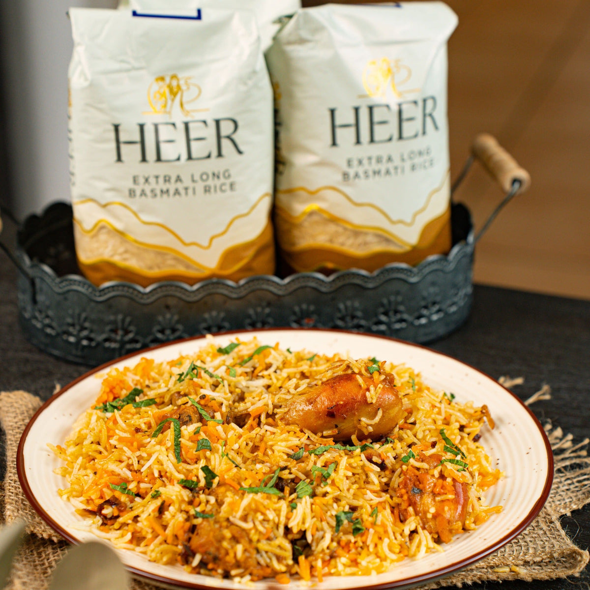 Heer - 1kg Superior Basmati Rice Extra Long