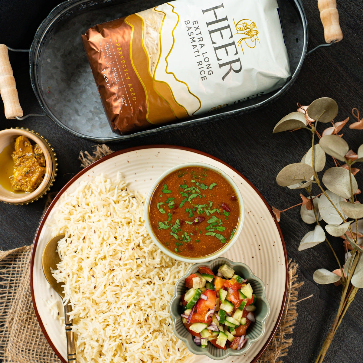 Heer - 1kg Superior Basmati Rice Extra Long