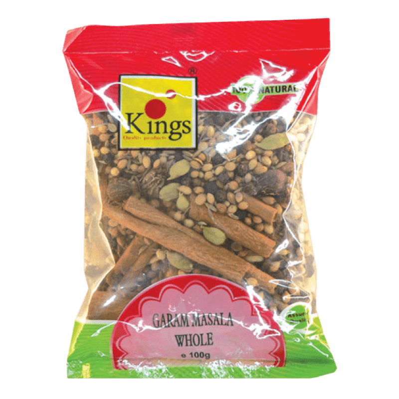 Kings – 100 g Garam-Masala-Gewürz (ganz)