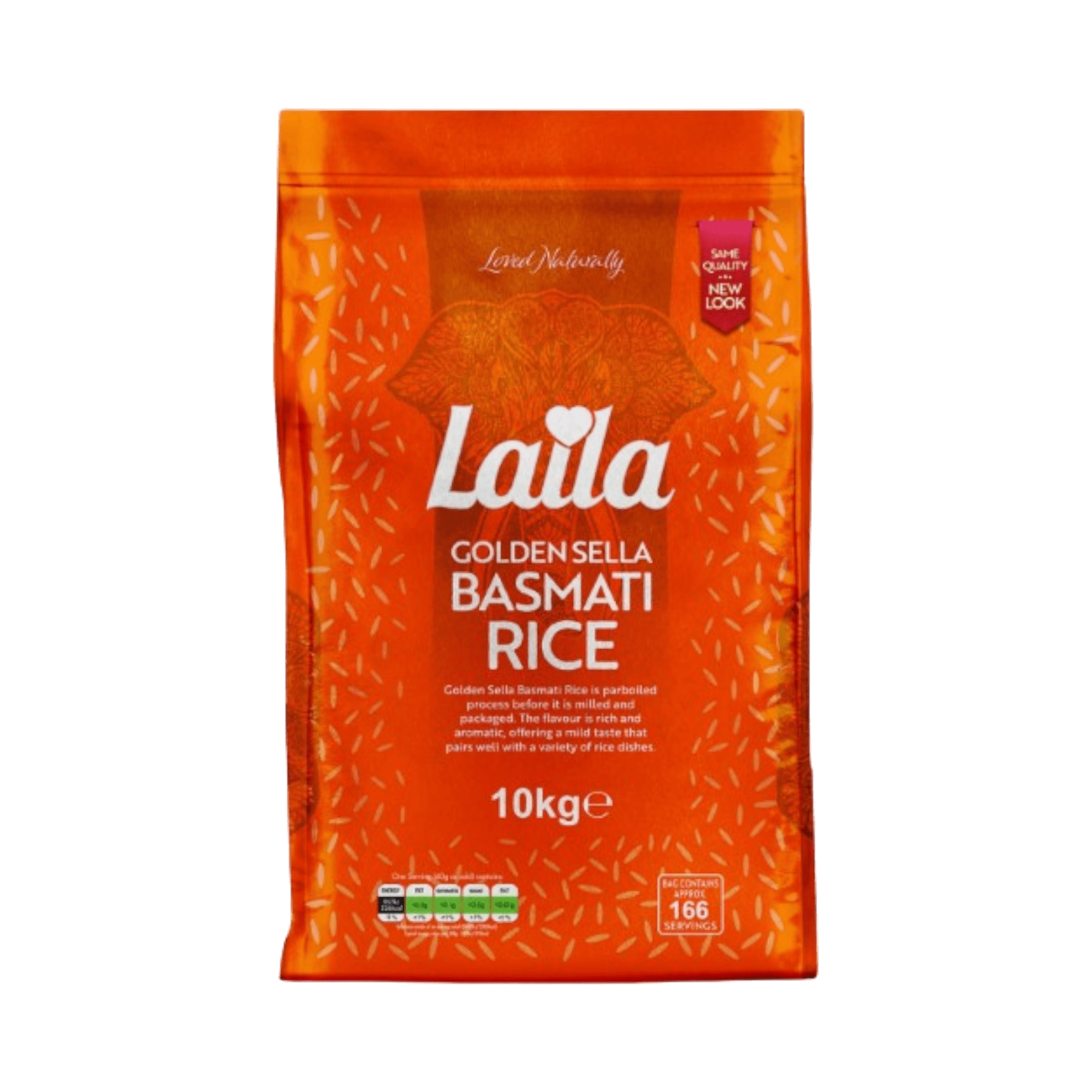 Laila – 10 kg goldener Sella-Basmatireis