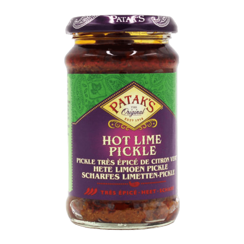 Patak's - 283g Heißes Limetten-Pickle (würzig)