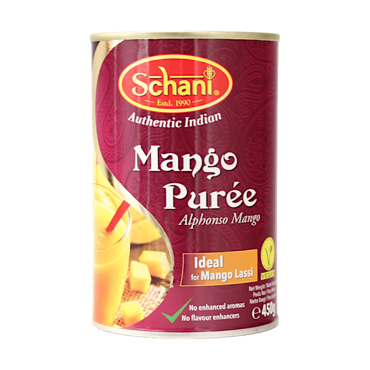 Schani - 450g Alphonso Mango Puree