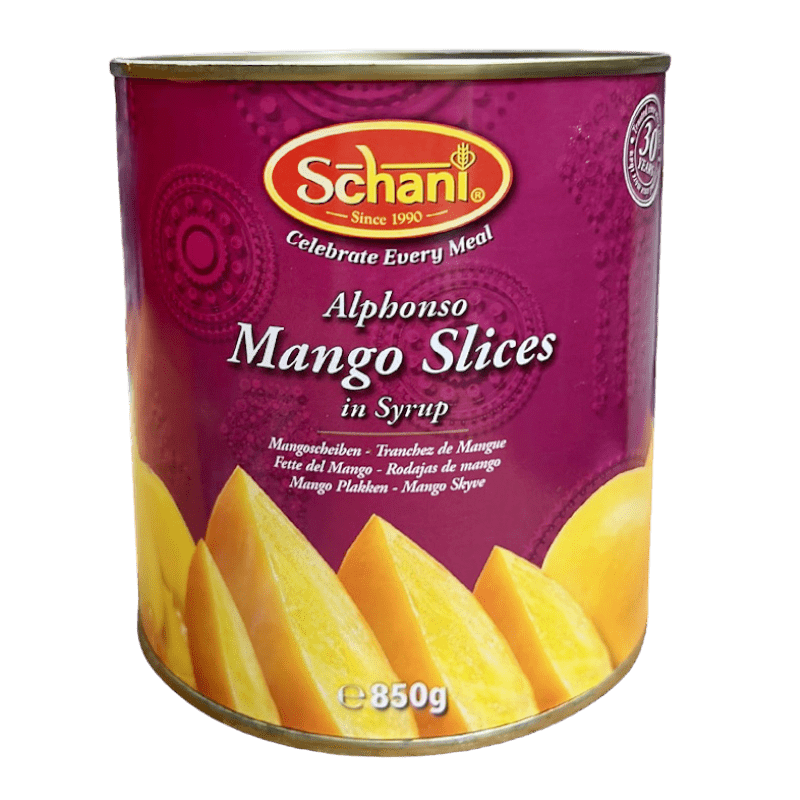 Schani - 850g Alphonso-Mangoscheiben in Sirup