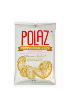 Polaz - 50g Popped Rice Chips Classic Salted