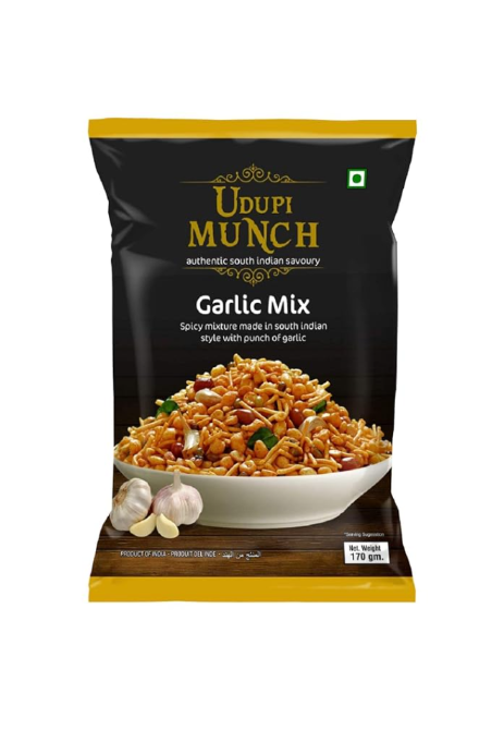 Udupi Munch Garlic mixture - 170g