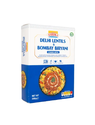 Ashoka - 250g Delhi Lentils und Bombay Biryani RTE