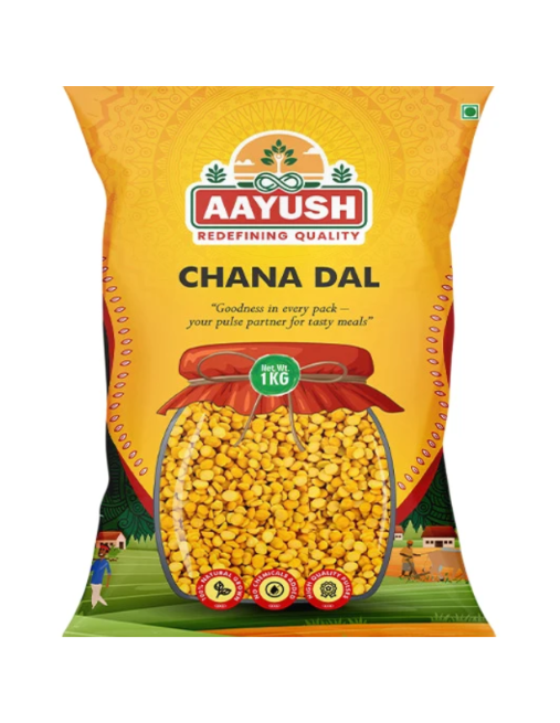 Aayush - 1Kg Chana Dal
