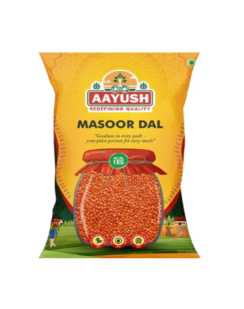 Aayush - 1Kg Masoor Dal