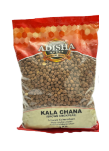 Adisha – 1 kg Kala Chana (braune Kichererbsen)