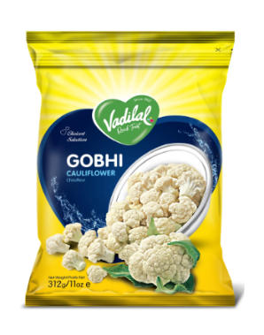 Vadilal -312g Frozen Gobhi Cauliflower